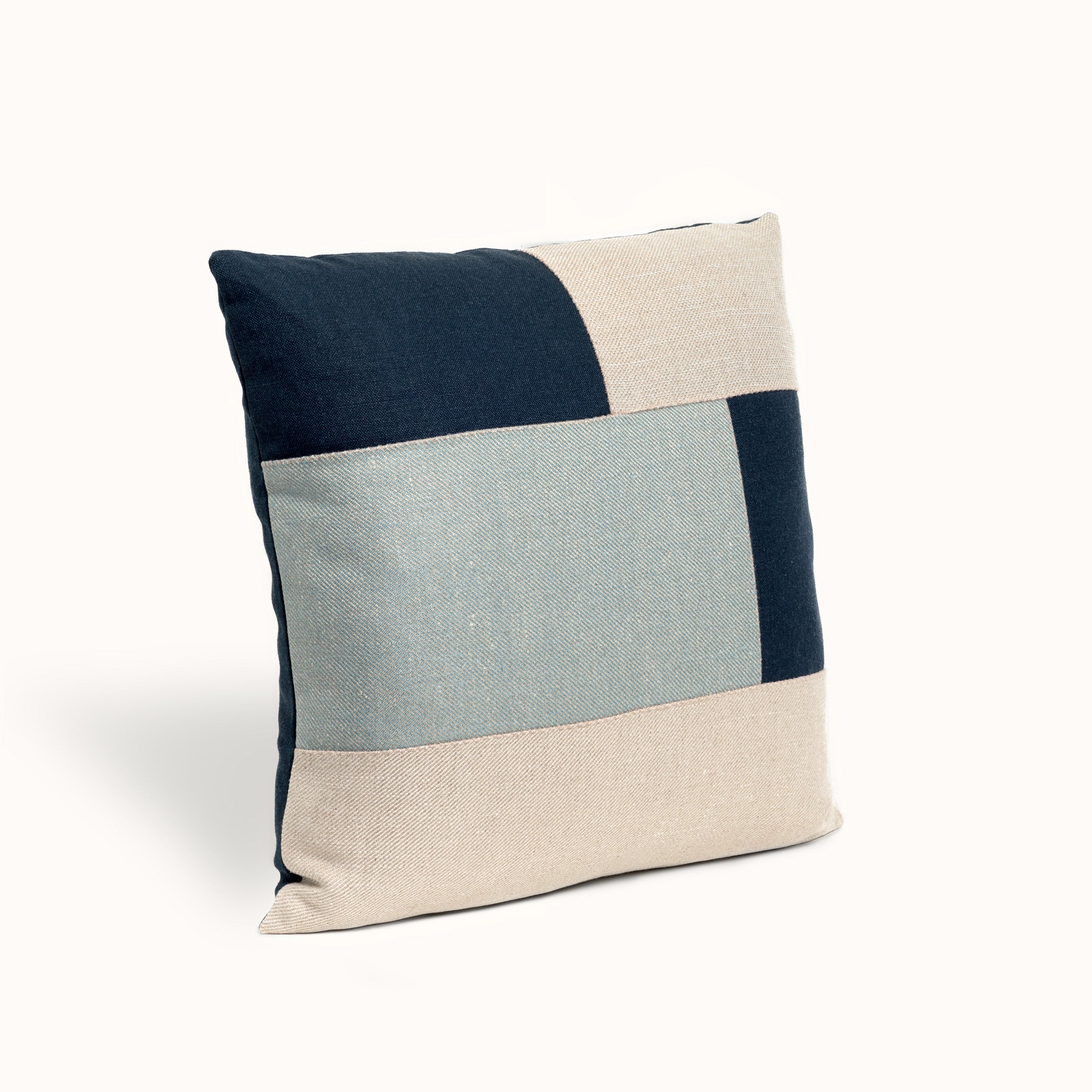 Quilt Pillow - Series 1 | Aegean/Midnight