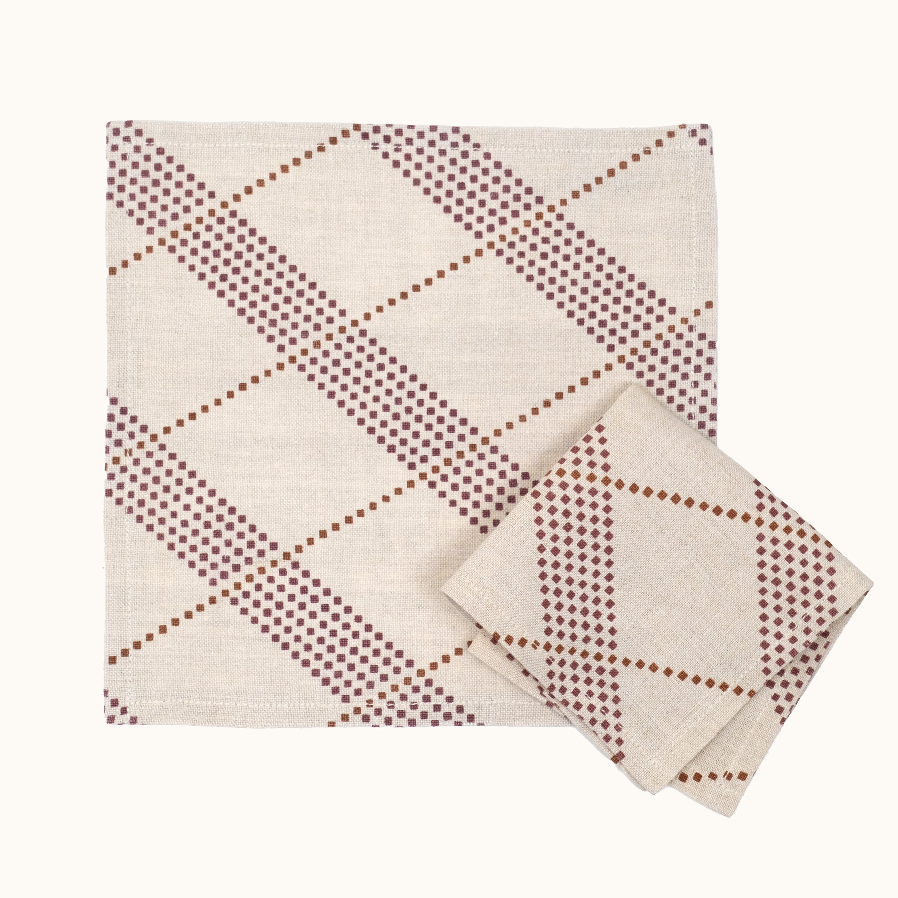 Lattice Cocktail Napkin